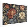 Artgeist Plakatas - Tapestry Large Retro Flowers