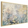 Artgeist Plakatas - Tapestry Pattern in Colorful Flowers