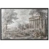 Artgeist Plakatas - Temple on the Hill - Greek Architecture in Muted Tones