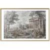 Artgeist Plakatas - Temple on the Hill - Greek Architecture in Muted Tones