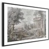 Artgeist Plakatas - Temple on the Hill - Greek Architecture in Muted Tones