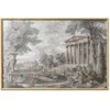 Artgeist Plakatas - Temple on the Hill - Greek Architecture in Muted Tones