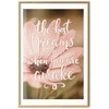 Artgeist Plakatas - The Best Dreams Happen When You Are Awake
