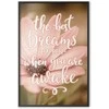Artgeist Plakatas - The Best Dreams Happen When You Are Awake