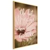 Artgeist Plakatas - The Best Dreams Happen When You Are Awake