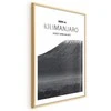 Artgeist Plakatas - The majestic Kilimanjaro mountain peak, crown of mountains, mountain landscape