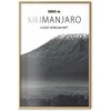 Artgeist Plakatas - The majestic Kilimanjaro mountain peak, crown of mountains, mountain landscape