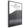 Artgeist Plakatas - The majestic Kilimanjaro mountain peak, crown of mountains, mountain landscape