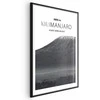 Artgeist Plakatas - The majestic Kilimanjaro mountain peak, crown of mountains, mountain landscape