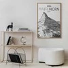 Artgeist Plakatas - The majestic Matterhorn mountain peak, crown of mountains, mountain landscape
