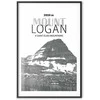 Artgeist Plakatas - The majestic Mount Logan mountain peak, crown of mountains, mountain landscape
