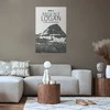 Artgeist Plakatas - The majestic Mount Logan mountain peak, crown of mountains, mountain landscape