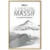 Artgeist Plakatas - The majestic Vinson Massif mountain peak, crown of mountains, mountain landscape
