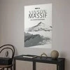 Artgeist Plakatas - The majestic Vinson Massif mountain peak, crown of mountains, mountain landscape
