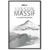 Artgeist Plakatas - The majestic Vinson Massif mountain peak, crown of mountains, mountain landscape