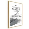 Artgeist Plakatas - The majestic Vinson Massif mountain peak, crown of mountains, mountain landscape