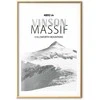 Artgeist Plakatas - The majestic Vinson Massif mountain peak, crown of mountains, mountain landscape