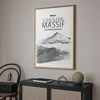 Artgeist Plakatas - The majestic Vinson Massif mountain peak, crown of mountains, mountain landscape