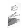 Artgeist Plakatas - The majestic Vinson Massif mountain peak, crown of mountains, mountain landscape