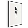 Artgeist Plakatas - Torch Shaped Like the Eiffel Tower