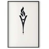 Artgeist Plakatas - Torch Shaped Like the Eiffel Tower