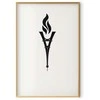 Artgeist Plakatas - Torch Shaped Like the Eiffel Tower