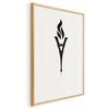 Artgeist Plakatas - Torch Shaped Like the Eiffel Tower