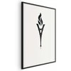 Artgeist Plakatas - Torch Shaped Like the Eiffel Tower