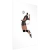 Artgeist Plakatas - Volleyball Player on a Light Background - Illustration