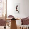Artgeist Plakatas - Volleyball Player on a Light Background - Illustration