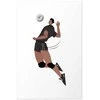 Artgeist Plakatas - Volleyball Player on a Light Background - Illustration