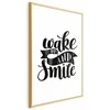 Artgeist Plakatas - Wake Up and Smile