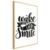 Artgeist Plakatas - Wake Up and Smile