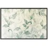 Artgeist Plakatas - Watercolor Žalias-rusvai gelsvas Leaves