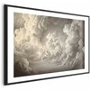 Artgeist Plakatas - Whisper of Illuminated Clouds: Soft Light Play in the Sky Theater
