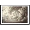 Artgeist Plakatas - Whisper of Illuminated Clouds: Soft Light Play in the Sky Theater
