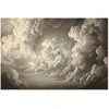 Artgeist Plakatas - Whisper of Illuminated Clouds: Soft Light Play in the Sky Theater