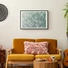 Artgeist Plakatas - Worn Floral Patterns in Muted Turquoises
