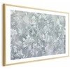 Artgeist Plakatas - Worn Floral Patterns in Muted Turquoises