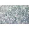 Artgeist Plakatas - Worn Floral Patterns in Muted Turquoises