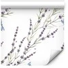 Artgeist Tapetas - Butterflies Among the Lavender