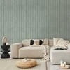 Artgeist Tapetas - Delicate Wood - Vertical stripes in a pastel žalias shade.
