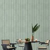 Artgeist Tapetas - Delicate Wood - Vertical stripes in a pastel žalias shade.
