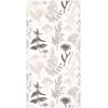 Artgeist Tapetas - Flowers and herbs in warm greys