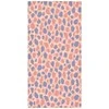 Artgeist Tapetas - Giraffe Pattern - colorful animal pattern in mėlynas-pink spots.