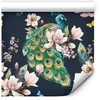 Artgeist Tapetas - Magnolias and Peacocks