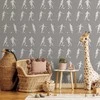 Artgeist Tapetas - Sports Silhouettes - Dynamic figures of soccer players on a pilka background.