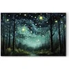 Artgeist XXL paveikslas - Starry night - a modern version of Van Gogh's night sky