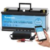 Akumuliatorius Ličio-geležies Kepworth 12V 120AH LiFePO4 SU PAKROVĖJU IR Bluetooth smart