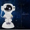 Galaktikų ir žvaigždžių projektorius Astronautas su Bluetooth garsiakalbiu